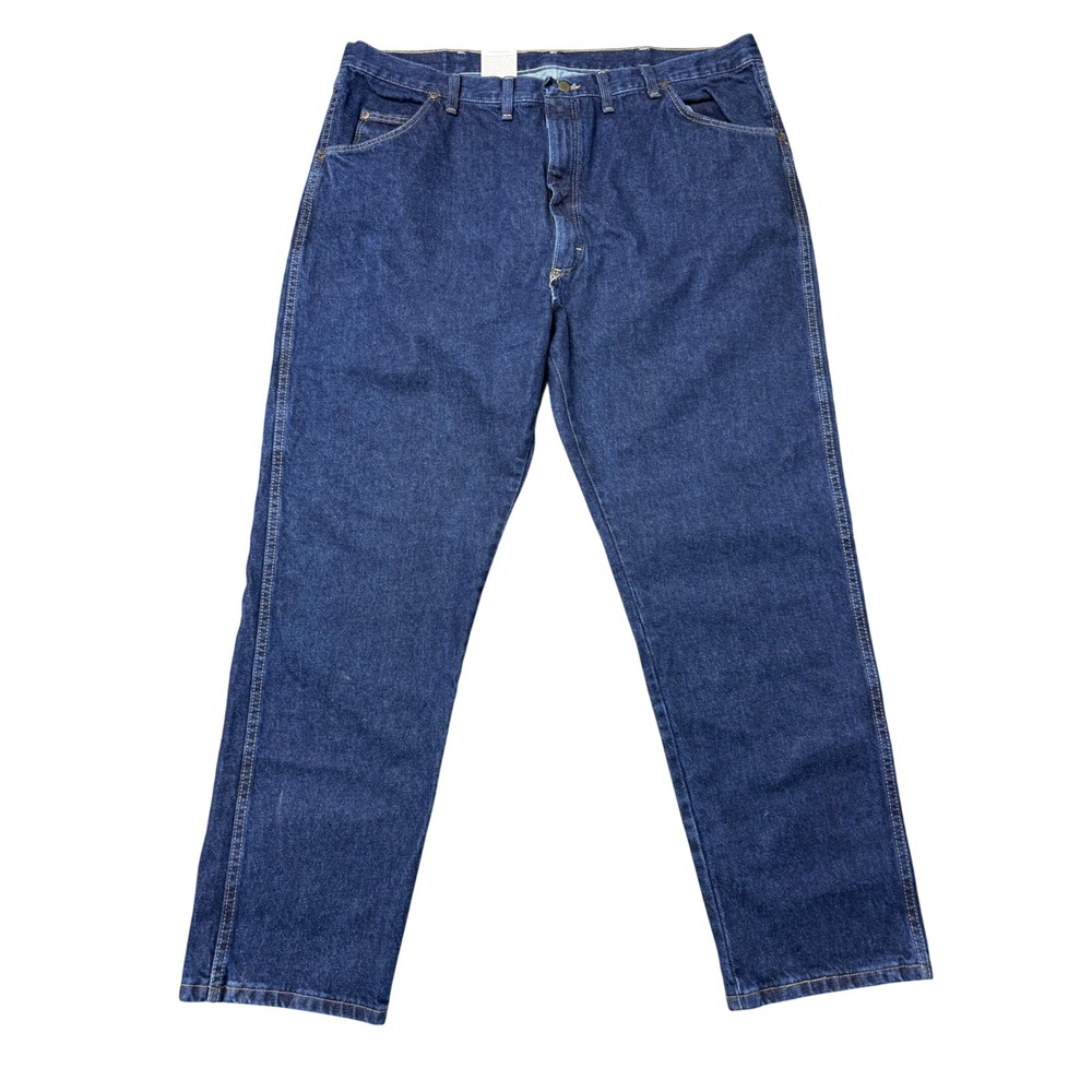 Wrangler Hero Jeans Mens 44x30 Dark Wash NWT Regular Fit 96501MR Straight Leg